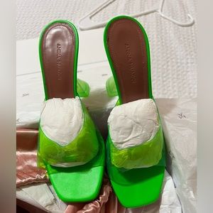 AMINA MUADDI
Lupita PVC sandals 
made in Italy